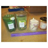 Lot New Candles - Yankee, Threshold, Fine'ry