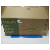 New Ceiling Fan with Light
