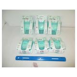 6 New Zip Top Snack Food Storage Bags