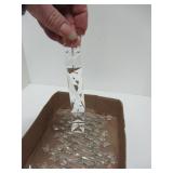 Lot - Glass Lamp / Chandelier Dangle Prisms