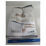 New Set of 2 Pleated Drapes
