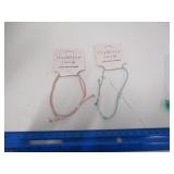 2 New Itsy Bitsy Silverplated Bracelets