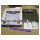 Taylor Digital Body Weight Glass Scale - New