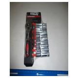 New 13 Piece Egofine 1/4' Socket Wrench Set