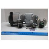 3 - Trailer Locks w/Keys