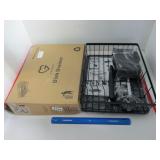 New Dish Drying Rack - Black Metal Dish Drainer