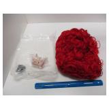 New Curly Red With Tiny Crown