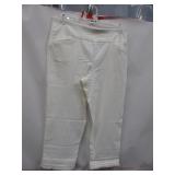NEW WOMENS CASUAL PANTS L NINA LEONARD