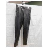 NEW WOMENS MEDIUM PANTS *STRETCH PLEATHER
