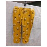 NEW WOMENS OLD NAVY FLORAL PIXIE CROP JEANS SZ 14