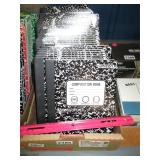 NOTEBOOK LOT - WIDE RULED COMPOSITION BOOKS