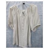NEW AVA & VIV WOMENS CASUAL TOP XXL