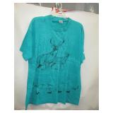 NEW MENS DEER PRINT XL HANES TEE
