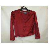 NEW WOMENS VELOUR SWEATER JOCKEY MEDIUM