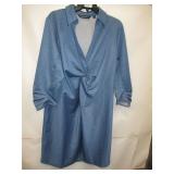 NEW WOMENS STRETCH JEAN DRESS COLLEEN LOPEZ XL