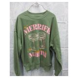 XXS - NEW WOMENS SWEAT SHIRT - MARTINI