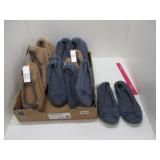 NEW WOMENS SLIPPER LOT - LANDS END ASSORTED