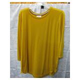 NEW WOMENS 3X LONG SLEEVE TOP BOBBIE BROOKS