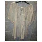 NEW WOMENS 3X TOP BY AVA & VIV