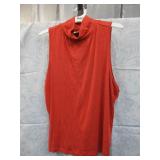 NEW WOMENS XXL SLEEVELESS TURTLE NECK UNIVERSAL TH