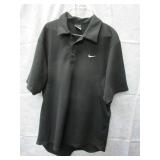 NEW MENS NIKE DRY FIT COLLAR ATHLETIC SHIRT