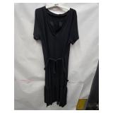 NEW WOMENS LONG DRESS LG BY COMFORT CODE