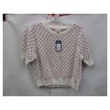 NEW WOMENS HEART SWEATER XXL UNIVERSAL THREADS
