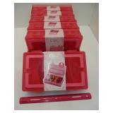 SNACK CONTAINER LOT - COOK WITH COLOR ON-THE-GO