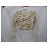 NEW WOMENS CROP LONG SLEEVE VETIOR LARGE