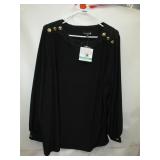 NEW WOMENS BLOUSE 2X ANTTHONY