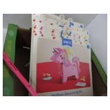 UNICORN CRAFT LOT - NEW MAILBOX KITS BY SPRITZ