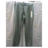 NEW WOMENS 2R FITTED WAIST CASUAL STRETCH PANTS