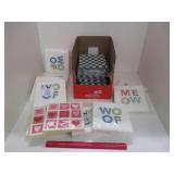 PARTY SUPPLY LOT - ASSORTED BEVERAGE NAPKINS