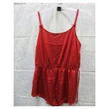 NEW WOMENS SATIN JUMPER PAJAMA NIGHTY - MEDIUM