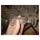 GLASSWARE LOT - BEER MUGS AND CORDIAL CUPS