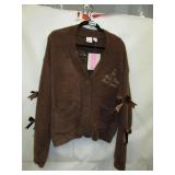 HELLO KITTY SANRIO BOW-TIE CARDIGAN LARGE