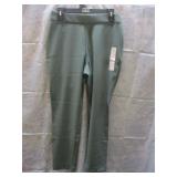 NEW WOMENS 8R FITTED WAIST CASUAL STRETCH PANTS