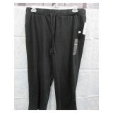 NEW WOMEN'S CROP SWEAT PANTS - JOCKEY - LARGE
