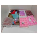 SILCIONE BAKING MOLD LOT *ASSORTED