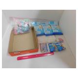 BEAUTY LOT - SHOWER CAPS, HAIR ROLLERS, BLISTEX