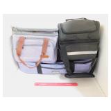 CASSEROLE TRAVEL BAG & ASSORTED LUNCH BAGS