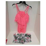 NEW WOMENS SWIM BIKINI MEDIUM / LARGE / SHORT SET