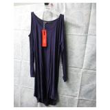 NEW WOMENS CASUAL DRESS SMALL PEEP SHOULDER