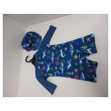 NEW KIDS WETSUIT & HAT SWIM SET BOYS 6-9M