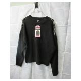 NEW WOMENS CASUAL SWEATER SMALL EXPRESS RHINESTONE