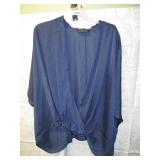 NEW WOMENS BOLO TOP 1X BY COLLEEN LOPEZ
