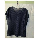 NEW WOMENS CASUAL TOP LARGE BY KIM GRAVEL