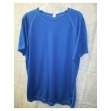 NEW MENS ATHLETIC WICKING TEE LARGE