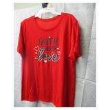 NEW WOMENS XL TEE FAITH