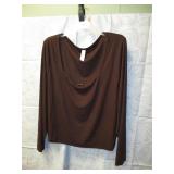 NEW WOMENS 3X PAJAMA TOP BY AUDEN